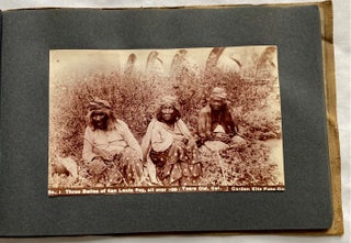 Item #794 WESTERN STATES CALIFORNIA COLORADO UTAH c. 1900 PHOTO ALBUM