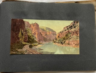WESTERN STATES CALIFORNIA COLORADO UTAH c. 1900 PHOTO ALBUM