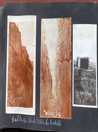 WYOMING, NEBRASKA, SOUTH DAKOTA 1910s PHOTO ALBUM