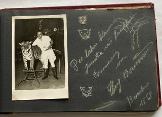 GERMAN CIRCUS PHOTO ALBUM 1958-1963