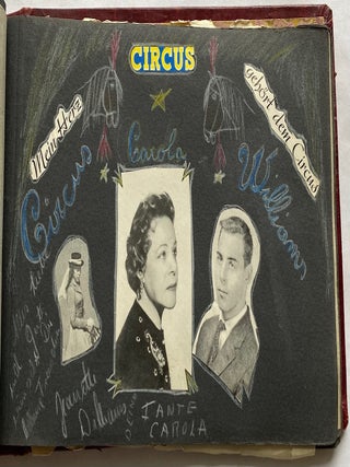 GERMAN CIRCUS PHOTO ALBUM 1958-1963