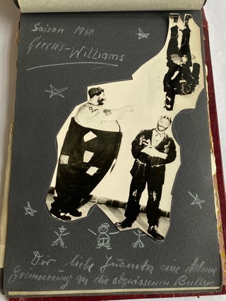 GERMAN CIRCUS PHOTO ALBUM 1958-1963