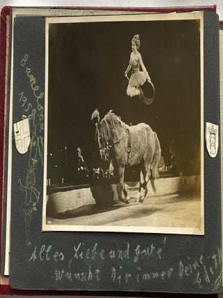 GERMAN CIRCUS PHOTO ALBUM 1958-1963