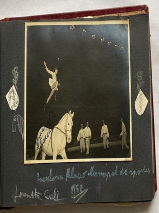 GERMAN CIRCUS PHOTO ALBUM 1958-1963