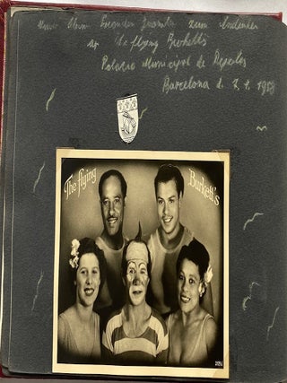 GERMAN CIRCUS PHOTO ALBUM 1958-1963