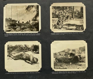 WORLD WAR II BATTLE of SAIPAN & TINIAN ISLANDS PHOTO ALBUM & JAPANESE WAR SOUVENIRS