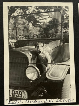 1920s GREELEY COLORADO and WESTERN USA PHOTO ALBUM