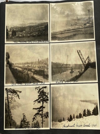 1920s GREELEY COLORADO and WESTERN USA PHOTO ALBUM