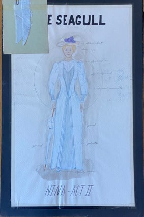 COSTUME DESIGNS for SHAKESPEARE PLAYS etc., with FABRIC SWATCHES c. 1950