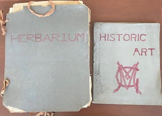 Item #821 1899-1905 HERBARIUM and ART HISTORY PAPER - NEW JERSEY