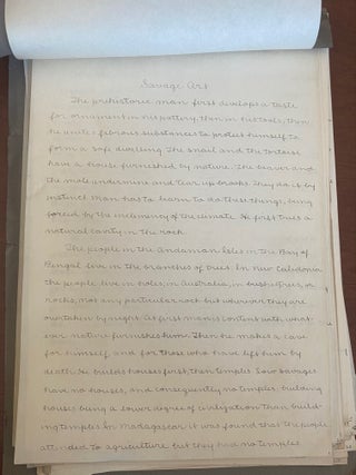 1899-1905 HERBARIUM and ART HISTORY PAPER - NEW JERSEY