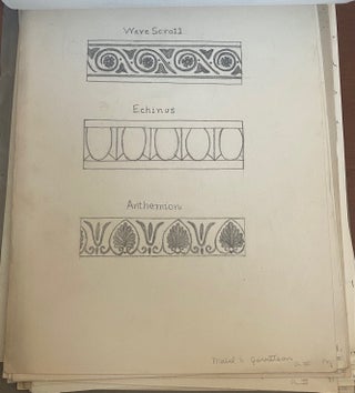 1899-1905 HERBARIUM and ART HISTORY PAPER - NEW JERSEY