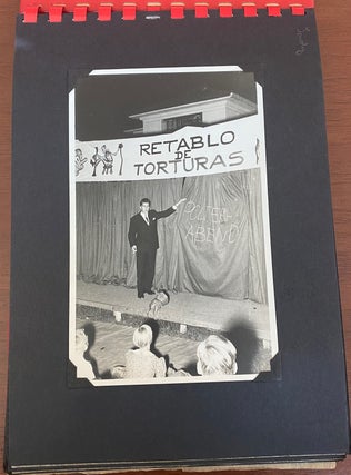 THEATRICAL PERFORMANCE of RETABLO de TORTURAS - PHOTO ALBUM c. 1960s