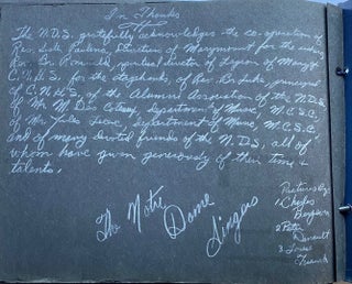 NOTRE DAME SINGERS ALUMNI PHOTO ALBUM 1961-1964 - MONTREAL, CANADA
