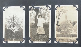 MICHIGAN FAMILY PHOTO ALBUM 1915-1922