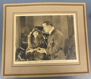 1925 SILENT FILM WITHOUT MERCY - MOUNTED PUBLICITY PHOTOS