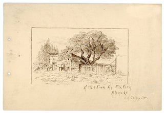 Item #839 1890 BERKELEY CALIFORNIA PEN & INK SKETCHBOOK. L. H. Colby