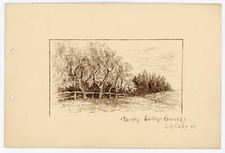 1890 BERKELEY CALIFORNIA PEN & INK SKETCHBOOK