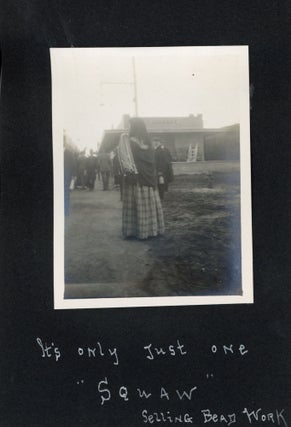1910s ARIZONA PHOTO ALBUM - PETRIFIED FOREST - GAY COUPLE?