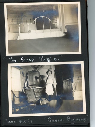 1910s ARIZONA PHOTO ALBUM - PETRIFIED FOREST - GAY COUPLE?
