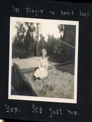 1910s ARIZONA PHOTO ALBUM - PETRIFIED FOREST - GAY COUPLE?