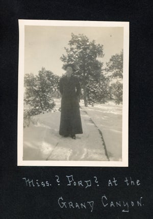 1910s ARIZONA PHOTO ALBUM - PETRIFIED FOREST - GAY COUPLE?