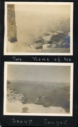 1910s ARIZONA PHOTO ALBUM - PETRIFIED FOREST - GAY COUPLE?