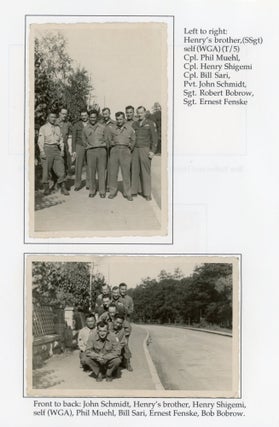 A MAN'S LIFE IN PHOTOS - PHILADELPHIA to WWII GERMANY PHOTO ALBUMS