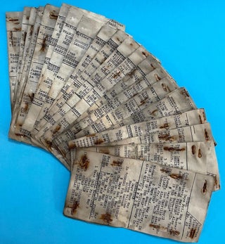 1940s MOVIE MEMORABILIA - BLACKIE'S COLORTOWN THEATER MANASQUAN NJ - HANDBILLS