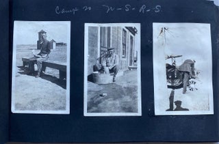 Item #847 WYOMING, NEBRASKA, SOUTH DAKOTA 1910s PHOTO ALBUM