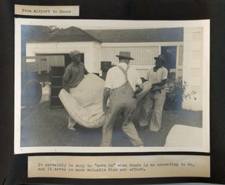 MISSIONARY FAMILY MOVE by AIR CARGO from CUBA to the BAHAMAS 1950s PHOTO ALBUM