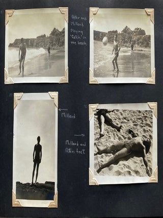 1939 WESTERN TRAVEL PHOTO ALBUM & HANDWRITTEN DIARY