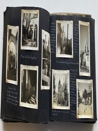 1939 WESTERN TRAVEL PHOTO ALBUM & HANDWRITTEN DIARY