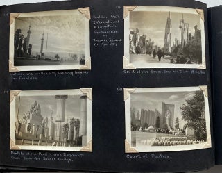 1939 WESTERN TRAVEL PHOTO ALBUM & HANDWRITTEN DIARY