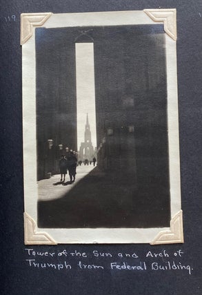 1939 WESTERN TRAVEL PHOTO ALBUM & HANDWRITTEN DIARY