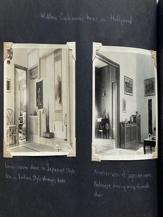 1939 WESTERN TRAVEL PHOTO ALBUM & HANDWRITTEN DIARY