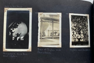 1939 WESTERN TRAVEL PHOTO ALBUM & HANDWRITTEN DIARY