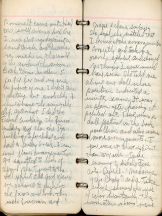 1939 WESTERN TRAVEL PHOTO ALBUM & HANDWRITTEN DIARY