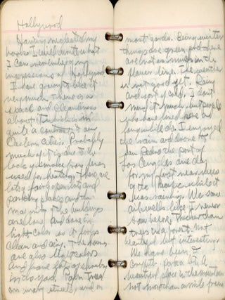 1939 WESTERN TRAVEL PHOTO ALBUM & HANDWRITTEN DIARY