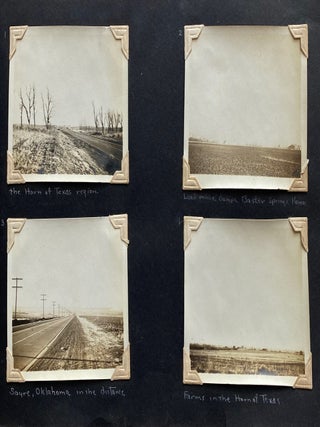 1939 WESTERN TRAVEL PHOTO ALBUM & HANDWRITTEN DIARY