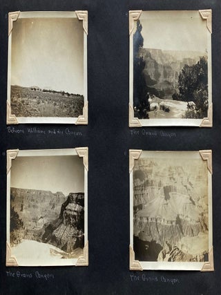 1939 WESTERN TRAVEL PHOTO ALBUM & HANDWRITTEN DIARY