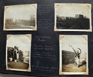1939 WESTERN TRAVEL PHOTO ALBUM & HANDWRITTEN DIARY