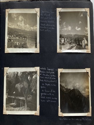 1939 WESTERN TRAVEL PHOTO ALBUM & HANDWRITTEN DIARY