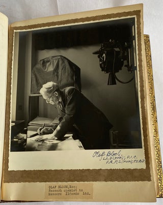 ENGLISH ART ALBUM – PHOTOGRAPHS, PAINTINGS, PRISON ART, etc. 1930s-1950