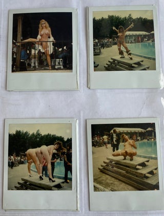 NUDE BEAUTY PAGEANT - MISS NUDE GALAXY c. 1990 SNAPSHOT PHOTO COLLECTION
