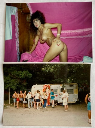 NUDE BEAUTY PAGEANT - MISS NUDE GALAXY c. 1990 SNAPSHOT PHOTO COLLECTION
