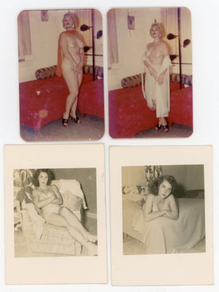 HUGH HEFNER WANNABE TAKES NUDES OF WOMEN ON A SAILBOAT 1950s-1980s PHOTO LOT