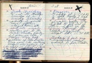 1964 TEENAGE GIRL BEATLES FAN HANDWRITTEN DIARY