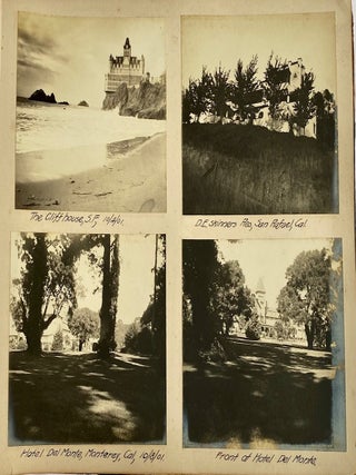 1901 WESTERN TRAIN TRIP - CALIFORNIA, ROCKIES, etc