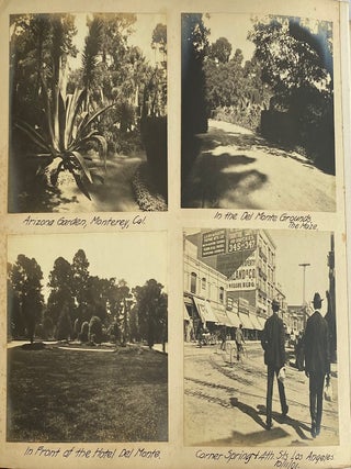 1901 WESTERN TRAIN TRIP - CALIFORNIA, ROCKIES, etc